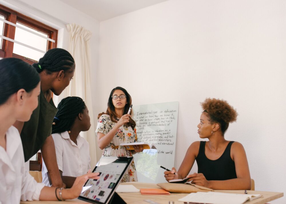 mulheres na liderança